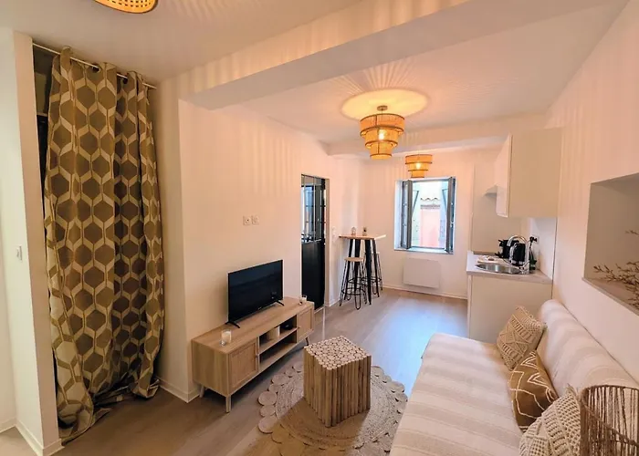Le Petit Capoine 3 - T2 En Plein Centre De Apartamento Carcassonne
